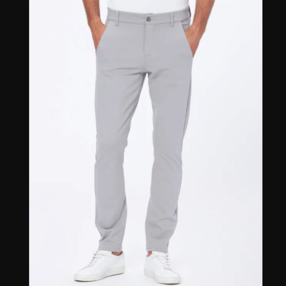 Paige Men's Stafford Trouser in Shark Fin